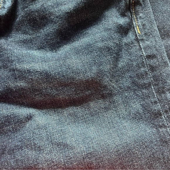 Preloved 100% Cotton Abercrombie & Fitch Straight Leg Jeans Size 29/30 - Picture 4 of 4